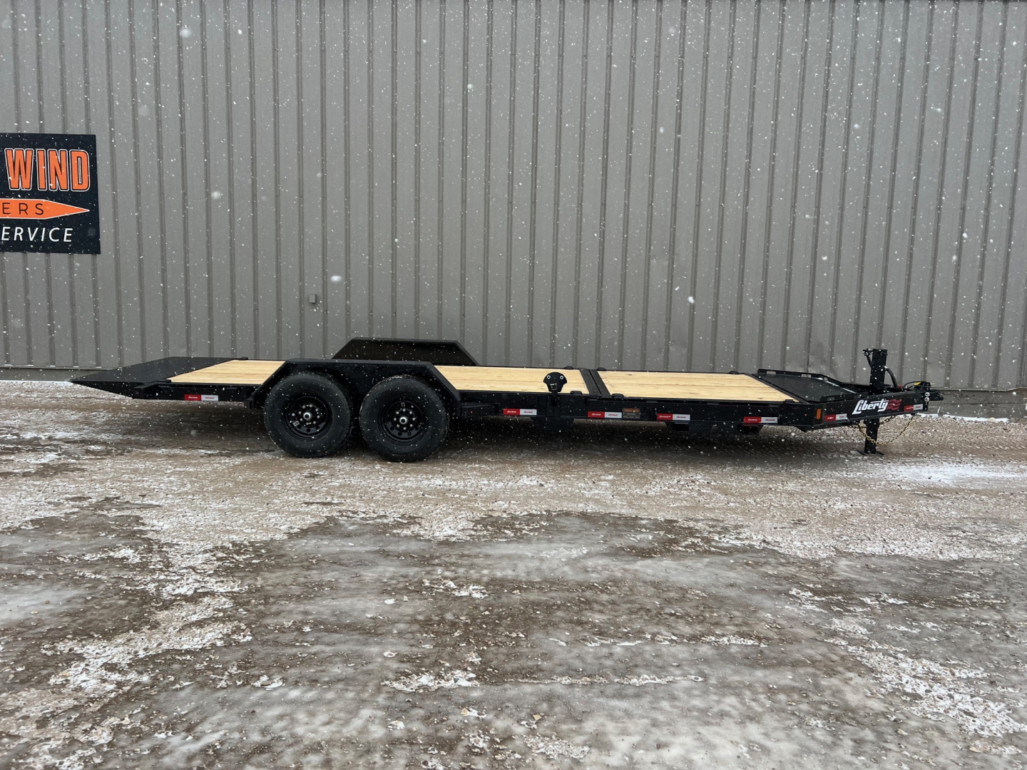 New 2026 Liberty 22' I-Beam Tiltbed Tilt Trailer