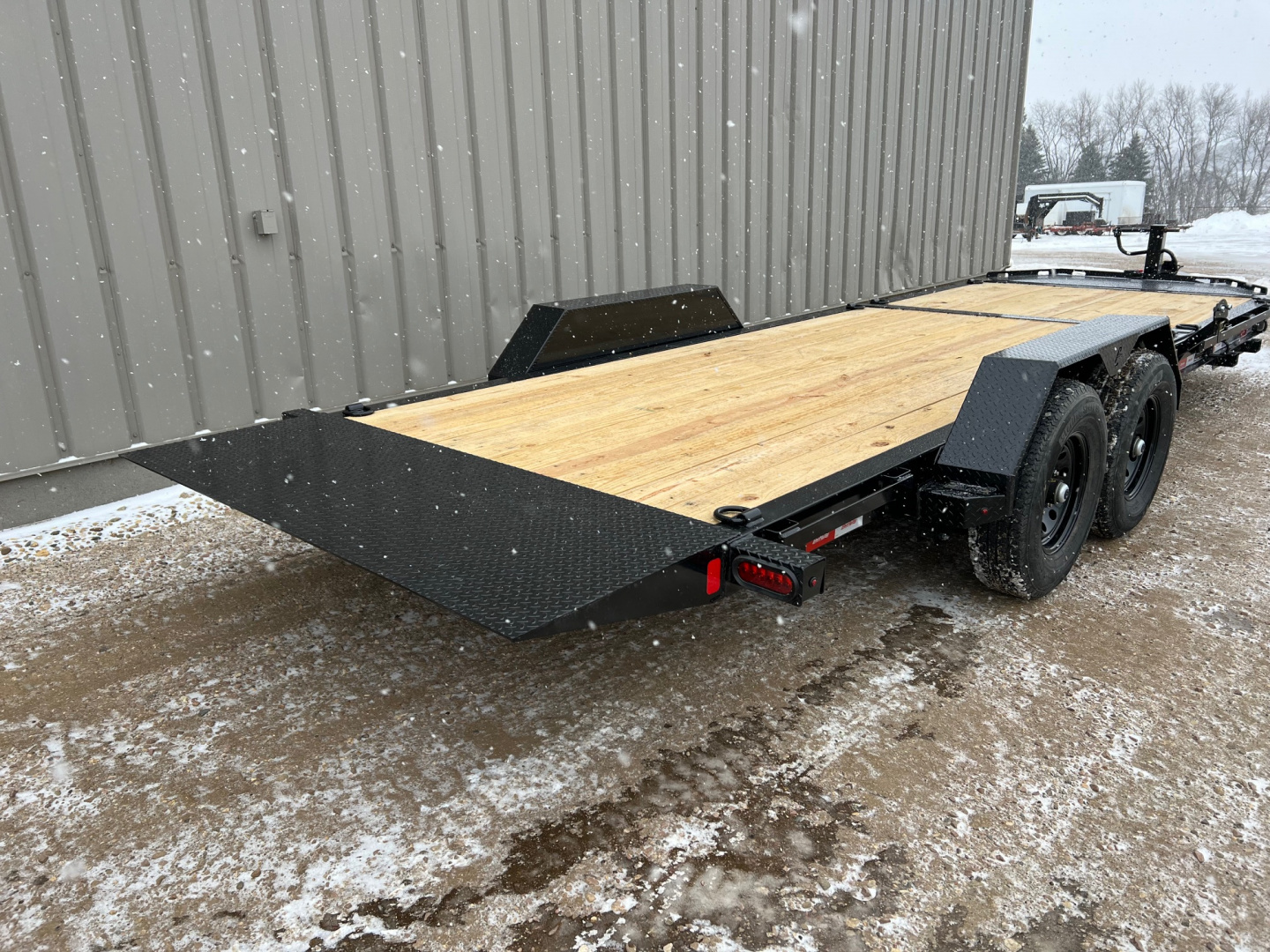 New 2026 Liberty 22' I-Beam Tiltbed Tilt Trailer