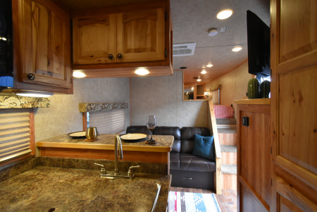 Used 2017 Hoosier 8313B Horse Trailer