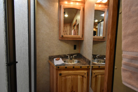 Used 2017 Hoosier 8313B Horse Trailer