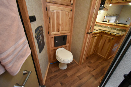 Used 2017 Hoosier 8313B Horse Trailer