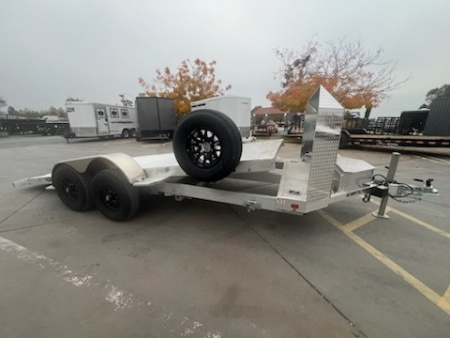 New 2026 Aluma 8216H-ANV-TILT-TA-EL Utility Trailer