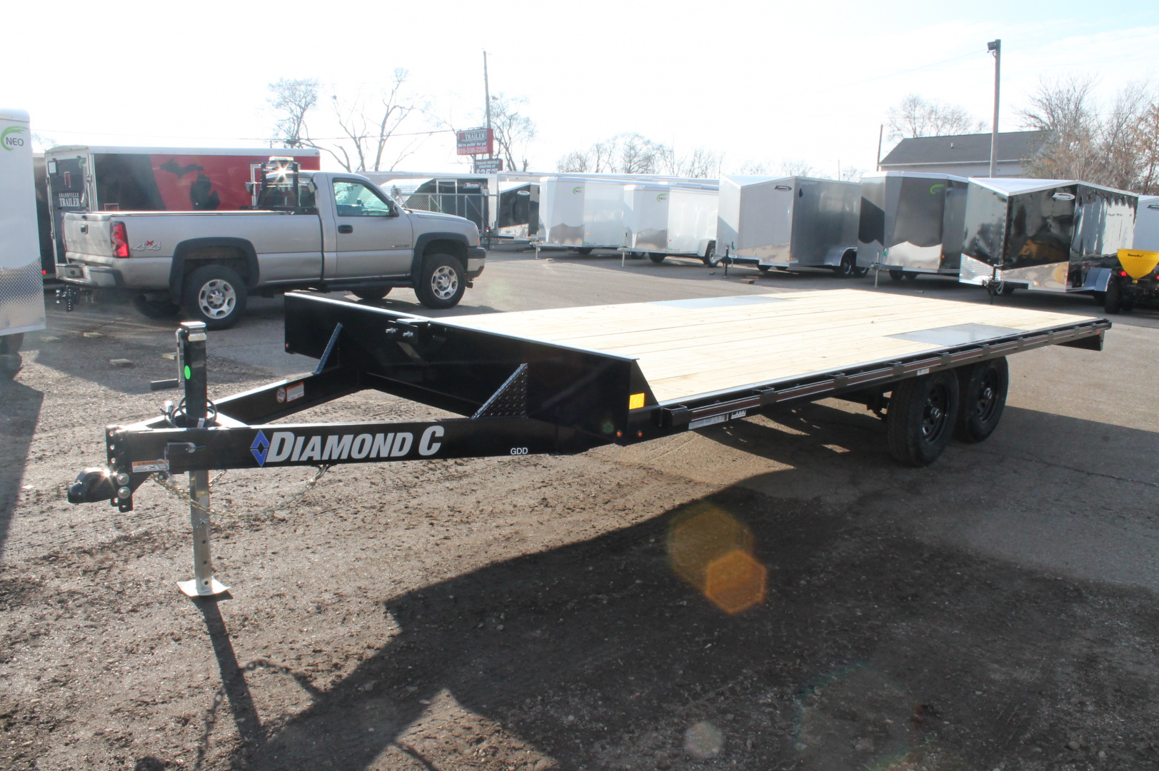 New 2026 Diamond C Trailers GDD206 20x102 Equipment Trailer