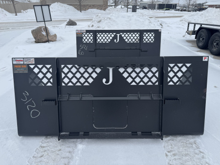 New 2026 Jenkins Iron and Steel 7' Snow Bucket Attachment