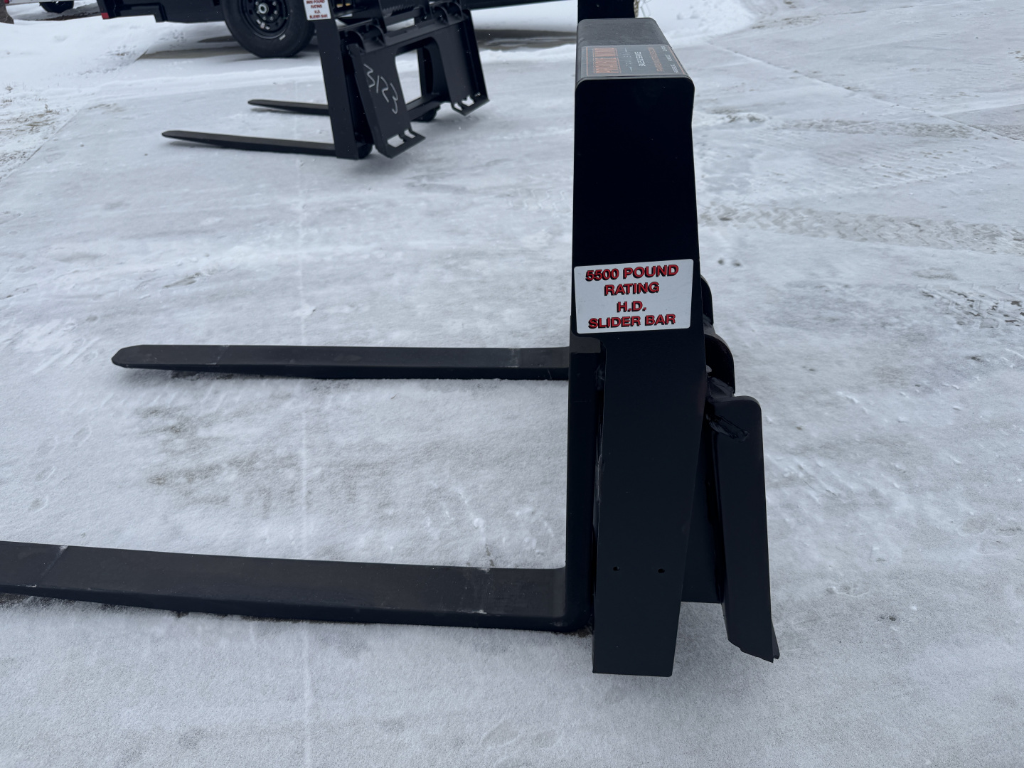 New 2026 Jenkins Iron and Steel Pallet Forks Attachment