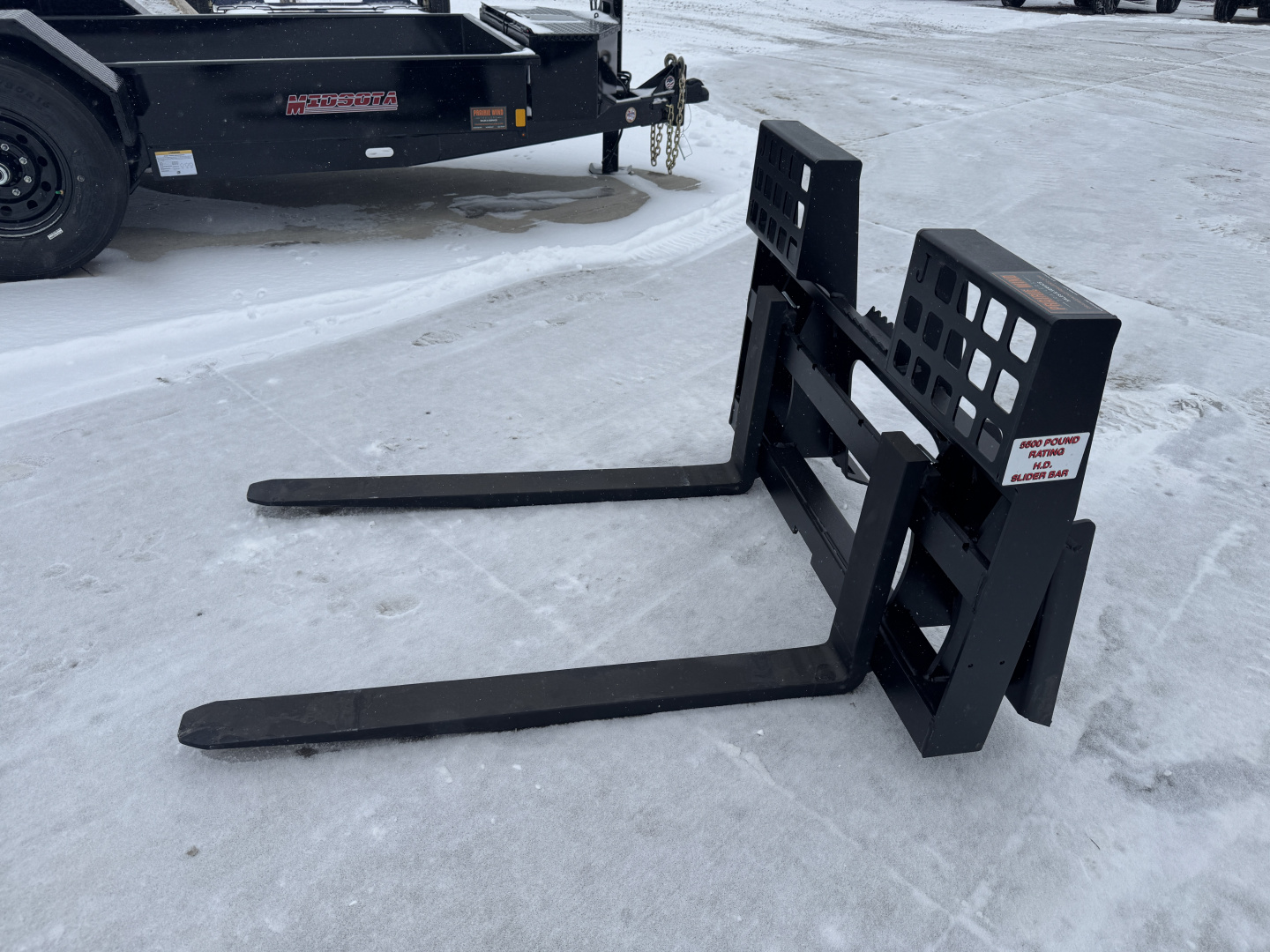 New 2026 Jenkins Iron and Steel Pallet Forks Attachment