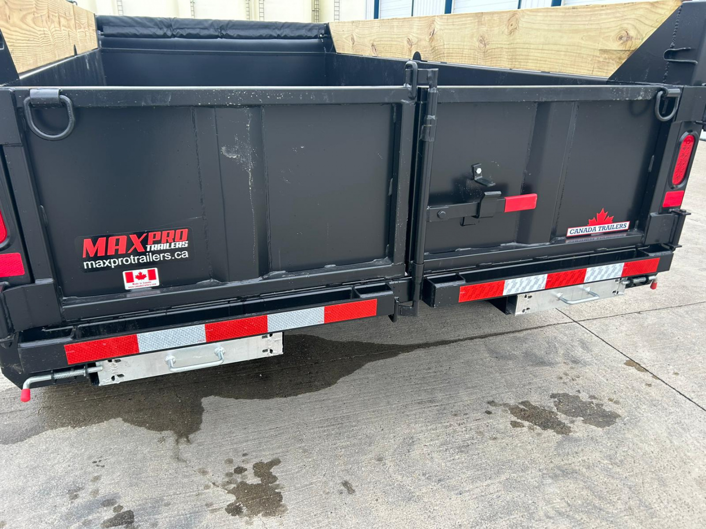 New 2026 Canada Trailers 6'X12' Dump Trailer GVWR: 9,900 LBS
