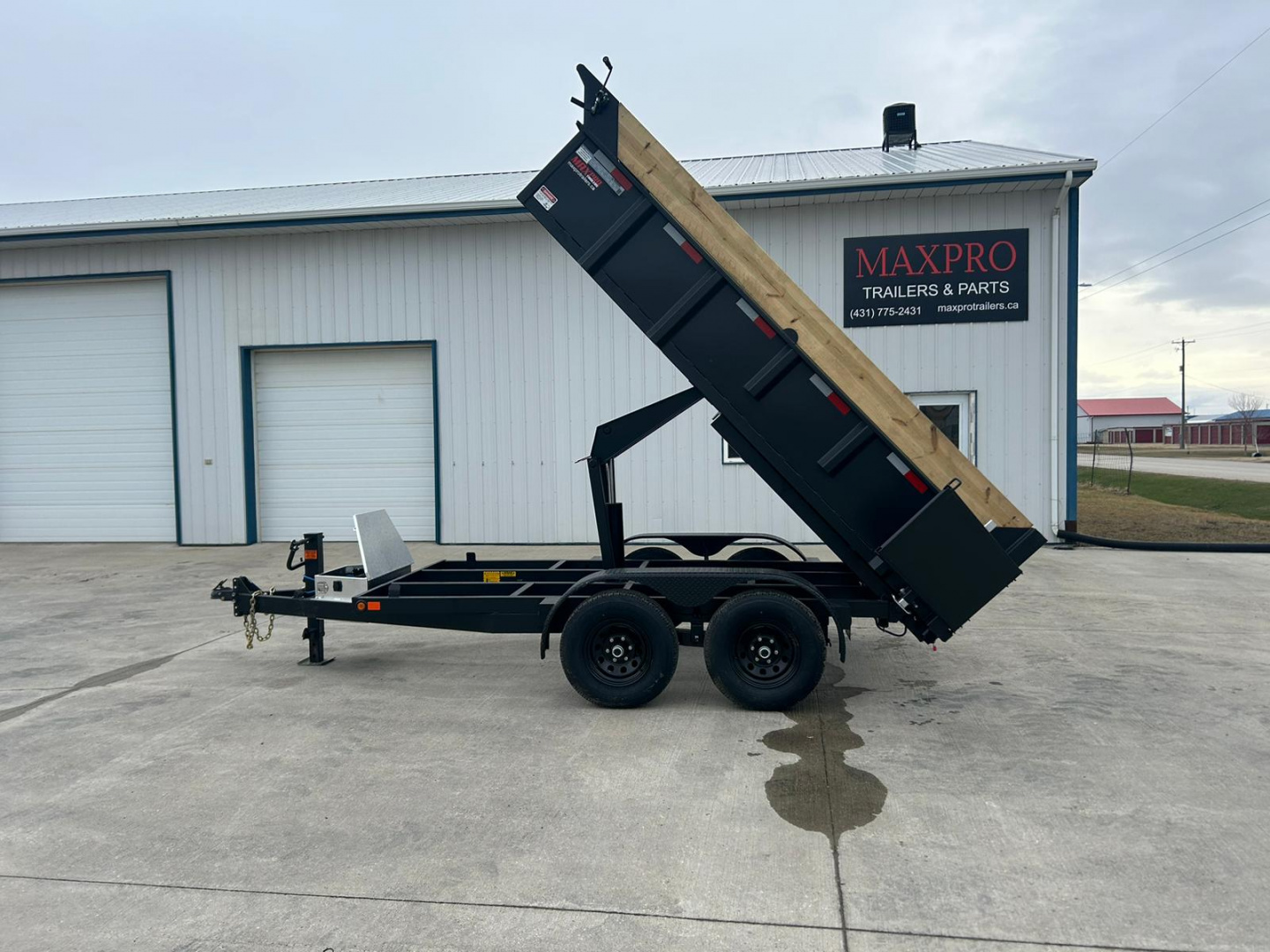 New 2026 Canada Trailers 6'X12' Dump Trailer GVWR: 9,900 LBS