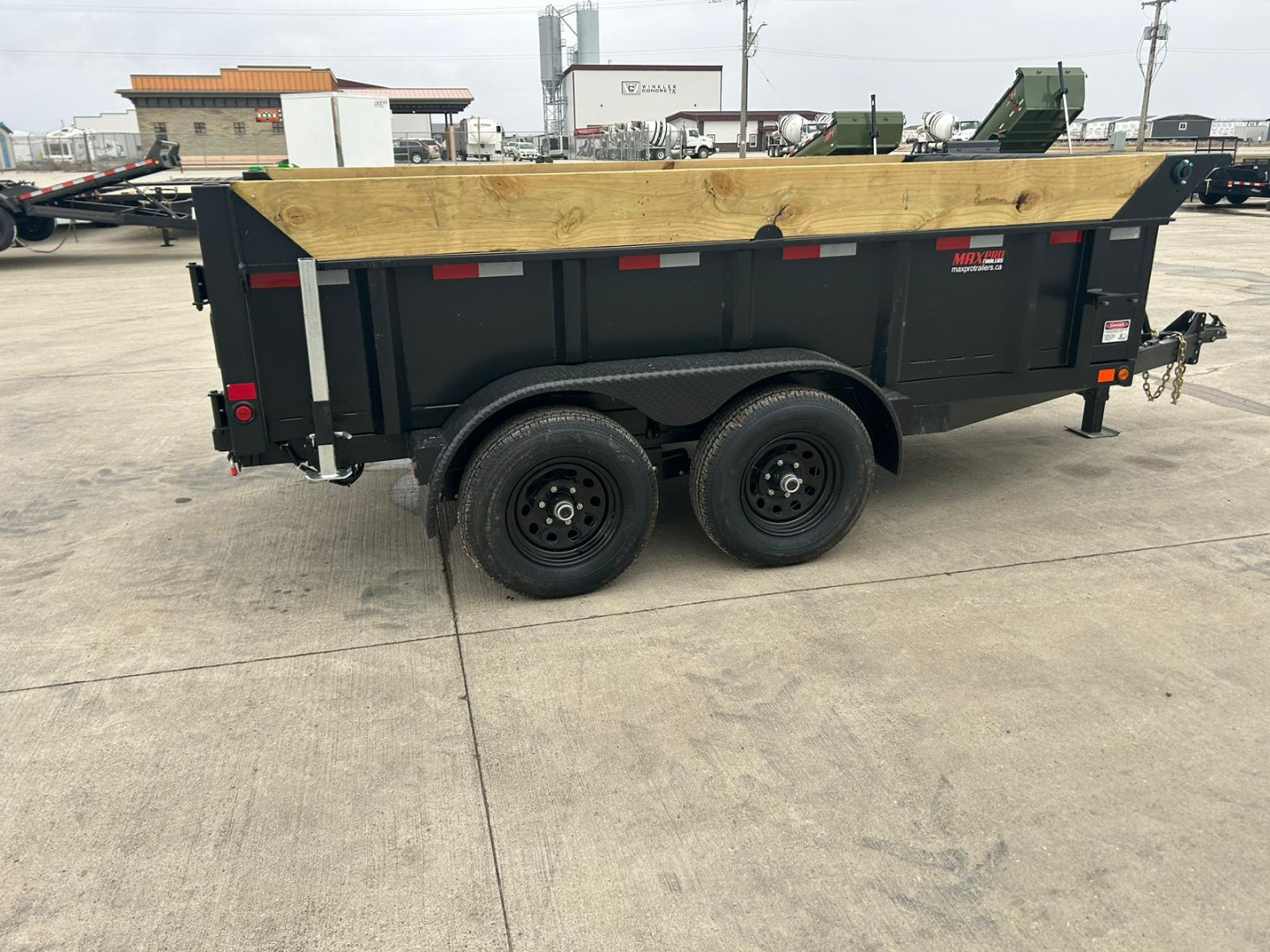 New 2026 Canada Trailers 6'X12' Dump Trailer GVWR: 9,900 LBS