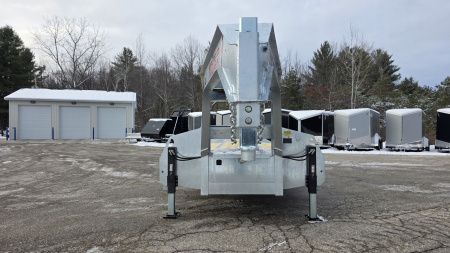 New 102X35 GALVANIZED 23' STATIONARY + 12' BEAVERTAIL GOOSENECK DECKOVER 16K AXLE POWER BEAVERTAIL 2026 TRIUMPH
