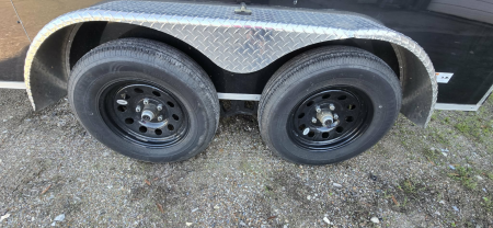 Used 2024 Cynergy 2 7X12TA Cargo / Enclosed Trailer