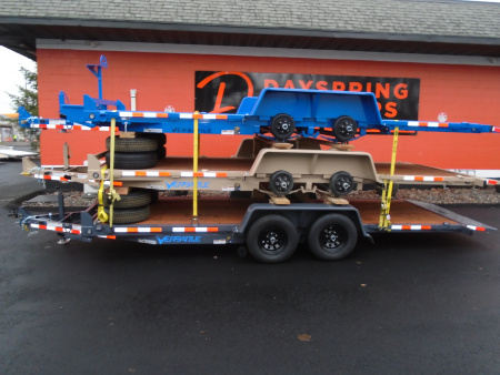 New 2026 Versatile Trailers 7X20 TILT 10K Flatbed Trailer