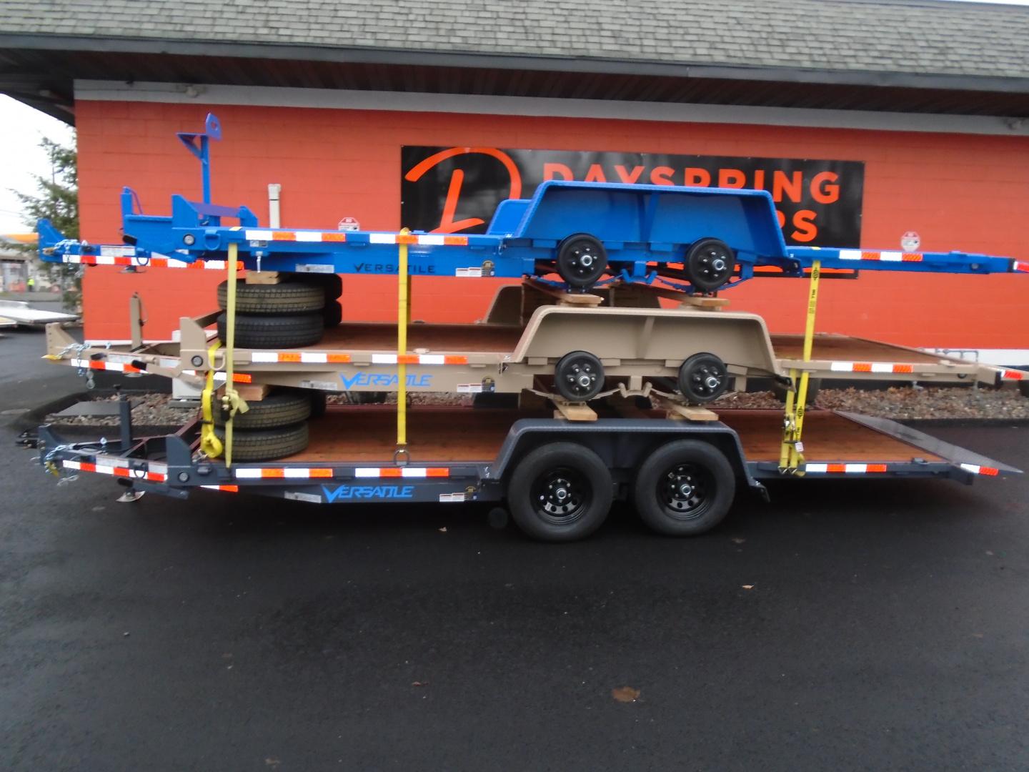 New 2026 Versatile Trailers 7X20 TILT 10K Flatbed Trailer
