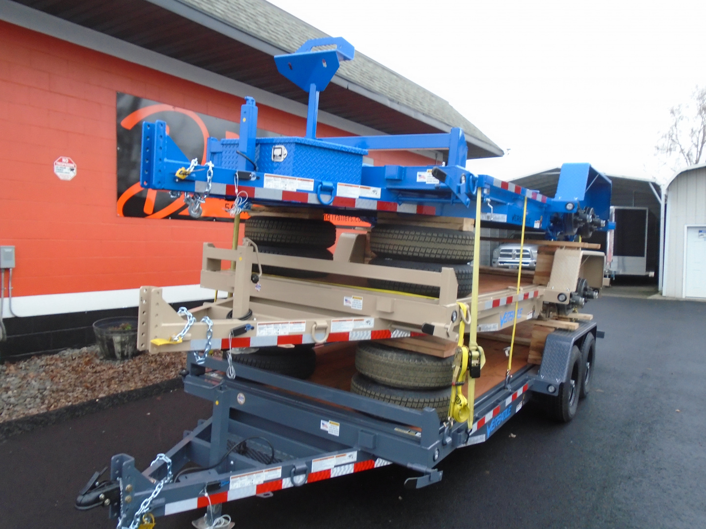 New 2026 Versatile Trailers 7X20 TILT 10K Flatbed Trailer