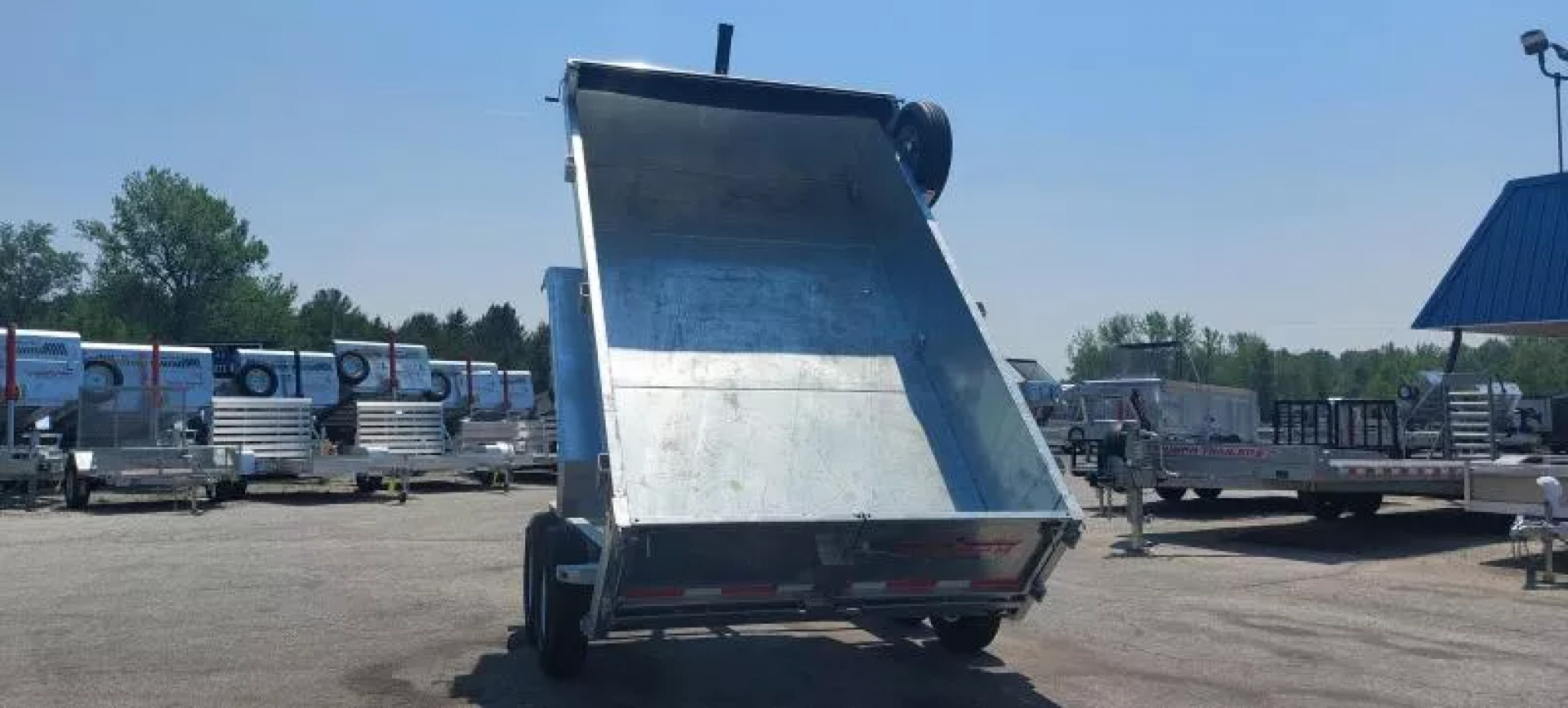 New 82" X 12 GALVANIZED DUMP 7 K AXLES 2025 TRIUMPH 5 YEAR WARRANTY