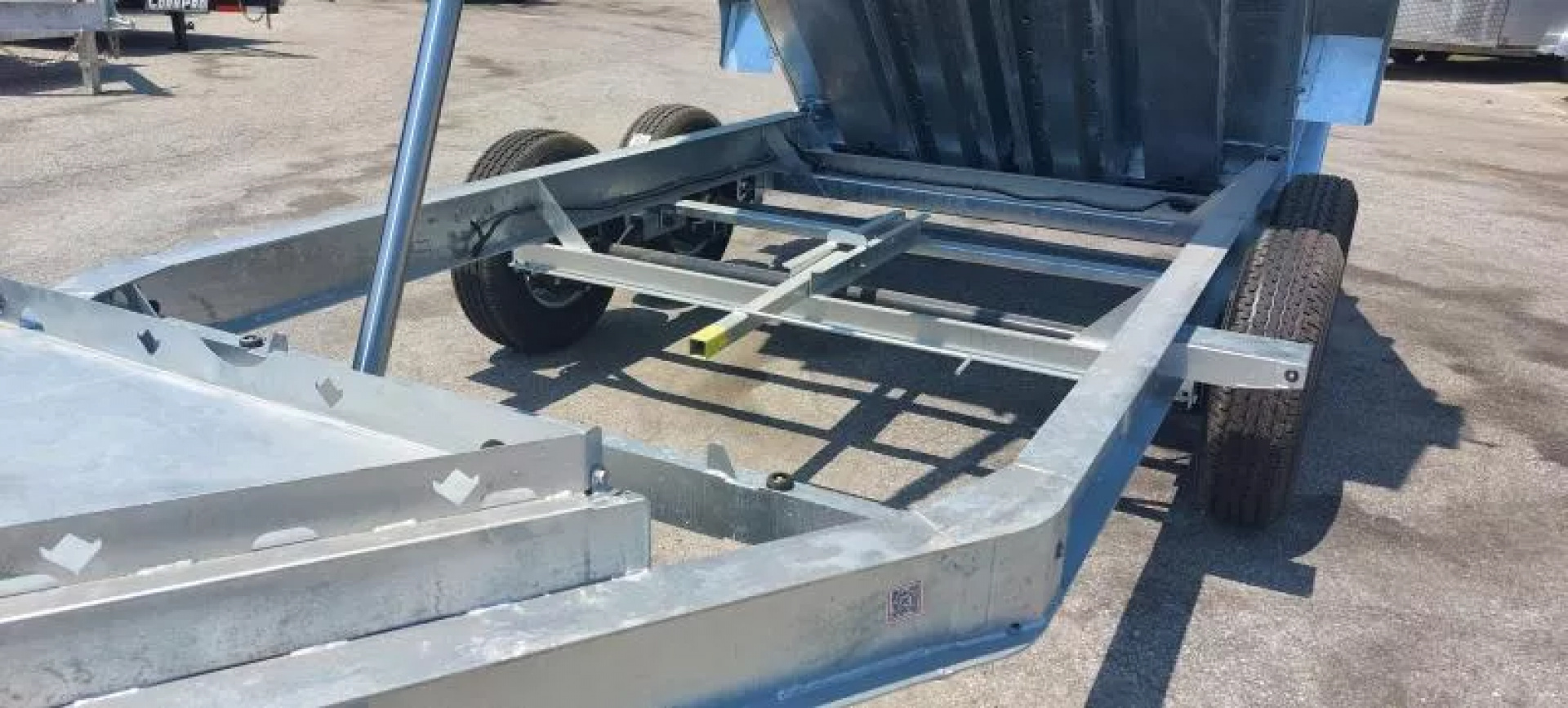 New 82" X 12 GALVANIZED DUMP 7 K AXLES 2025 TRIUMPH 5 YEAR WARRANTY