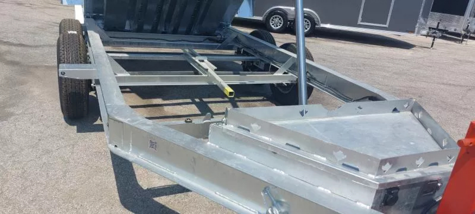 New 82" X 12 GALVANIZED DUMP 7 K AXLES 2025 TRIUMPH 5 YEAR WARRANTY