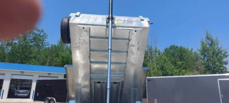 New 82" X 12 GALVANIZED DUMP 7 K AXLES 2025 TRIUMPH 5 YEAR WARRANTY