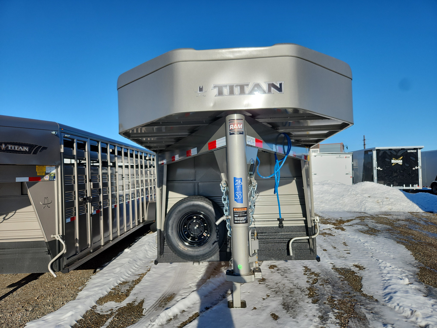 New 2026 Titan Trailer 20' SS Stock Trailer