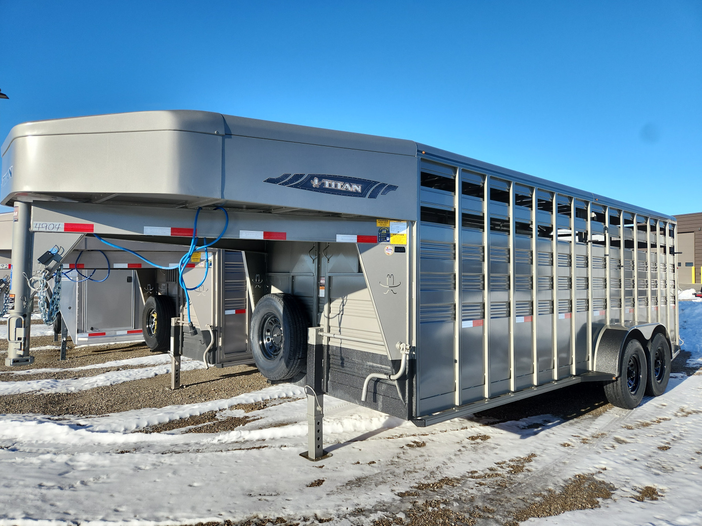 New 2026 Titan Trailer 20' SS Stock Trailer