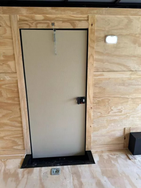 New 2026 Rock Solid 8.5x18 -Car Hauler-5200LB Torsion Axle-Charcoal Poly- Blackout-Enclosed Car Hauler