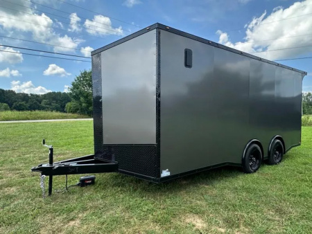 New 2026 Luxe 8.5x18 Car Hauler- 5200LB Torsion Axles -Blackout