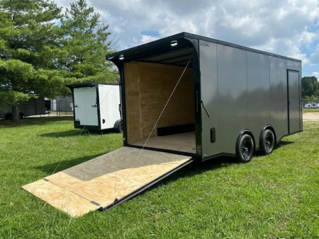 New 2026 Luxe 8.5x18 Car Hauler- 5200LB Torsion Axles -Blackout