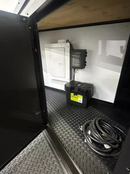 New 2026 Luxe 8.5x16 Race Trailer-Finished Interior-5200LB Torsion Axle-Blackout