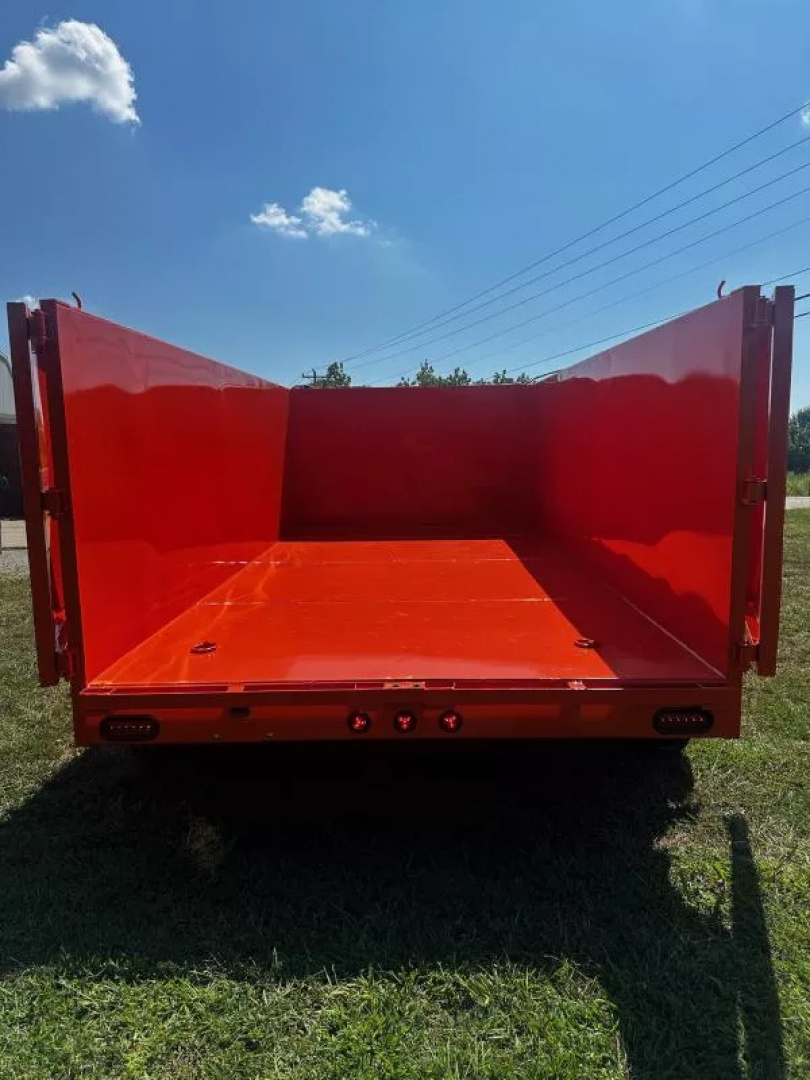 New 2026 Steel Pines Cargo 7X14 Dump Trailer -7000LB Axles