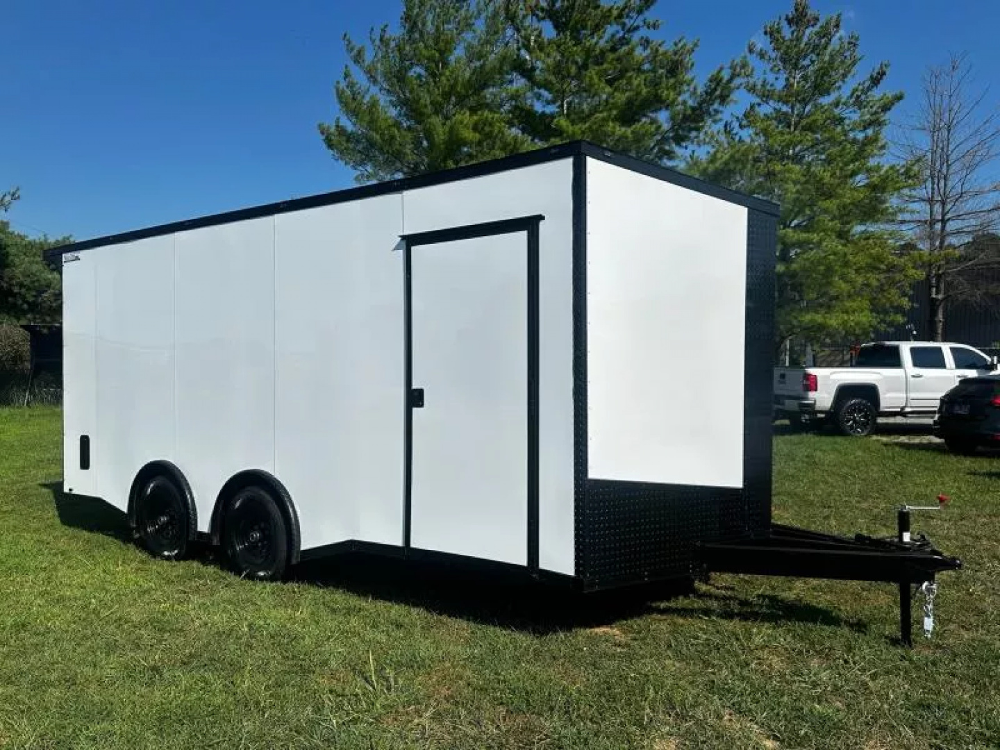 New 2026 Luxe 8.5x18 Car Hauler- 5200LB Torsion Axle- Blackout