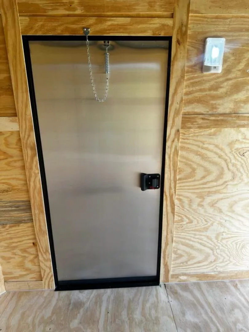 New 2026 Luxe 6X12-Enclosed Trailer-3500LB Single Axle-Black Poly-Blackout