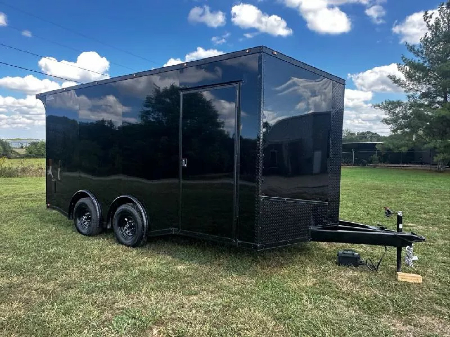 New 2026 Luxe 8.5x16 Car Hauler-5200LB Torsion Axle-Blackout