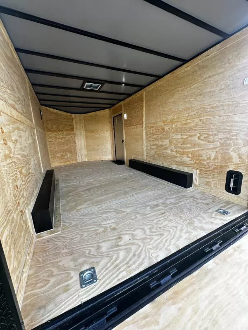 New 2026 Luxe 8.5x16 Car Hauler-5200LB Torsion Axle-Blackout