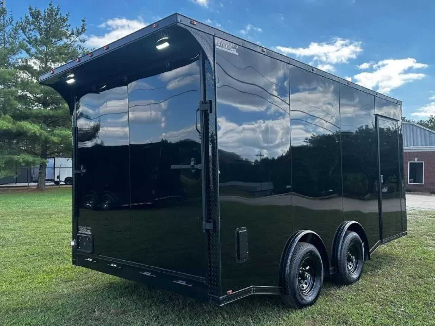 New 2026 Luxe 8.5x16 Car Hauler-5200LB Torsion Axle-Blackout