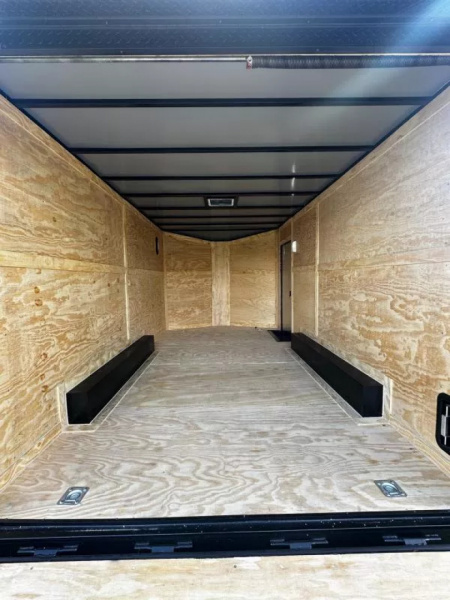 New 2026 Luxe 8.5x16 Car Hauler-5200LB Torsion Axle-Blackout