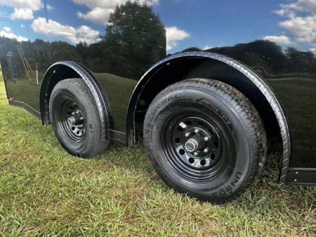 New 2026 Luxe 8.5x16 Car Hauler-5200LB Torsion Axle-Blackout