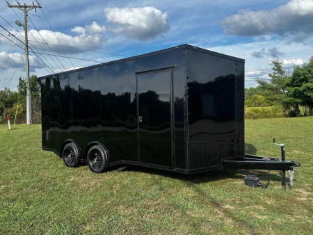 New 2025 Luxe 8.5x18 Car Hauler- 5200LB Torsion Axle- BLOWOUT SALE- LAST 2025 18' ON LOT