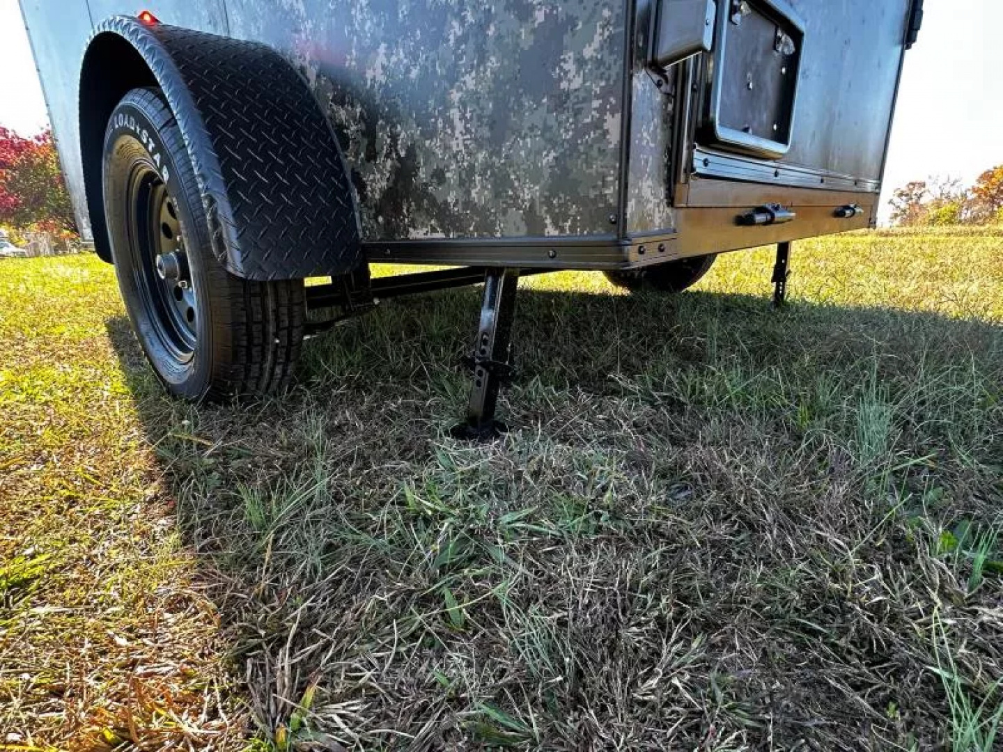 New 2026 Luxe 6X10 -Enclosed Trailer -3500LB Single Axle -Camo- Blackout