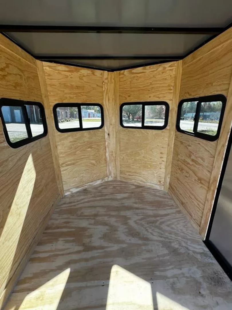 New 2026 Luxe 6X10 -Enclosed Trailer -3500LB Single Axle -Camo- Blackout