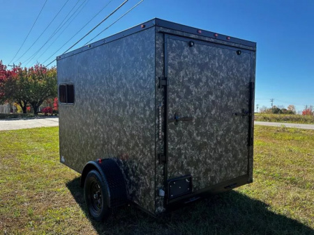 New 2026 Luxe 6X10 -Enclosed Trailer -3500LB Single Axle -Camo- Blackout