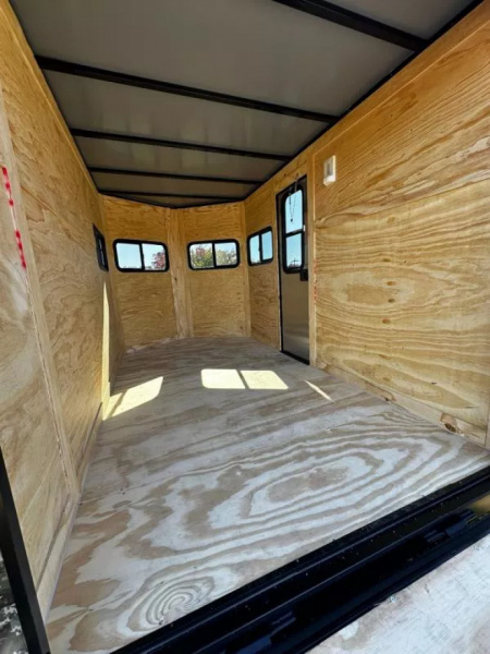 New 2026 Luxe 6X10 -Enclosed Trailer -3500LB Single Axle -Camo- Blackout