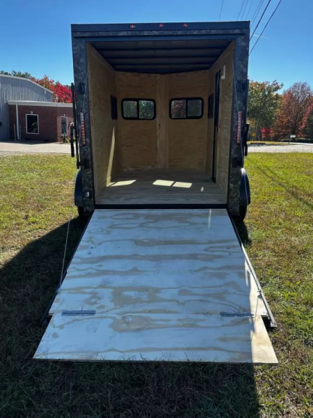 New 2026 Luxe 6X10 -Enclosed Trailer -3500LB Single Axle -Camo- Blackout