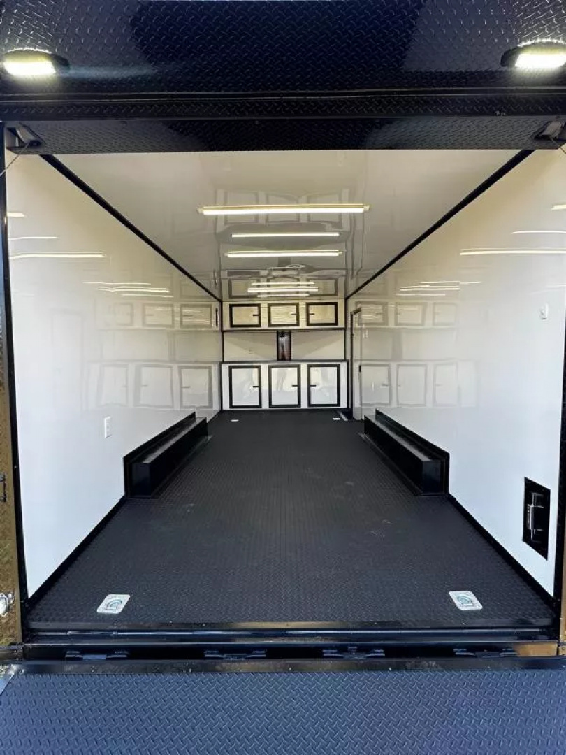 New 2026 Luxe 8.5X20 Race Trailer- Finished Interior-5200LB Torsion Axles-Blackout