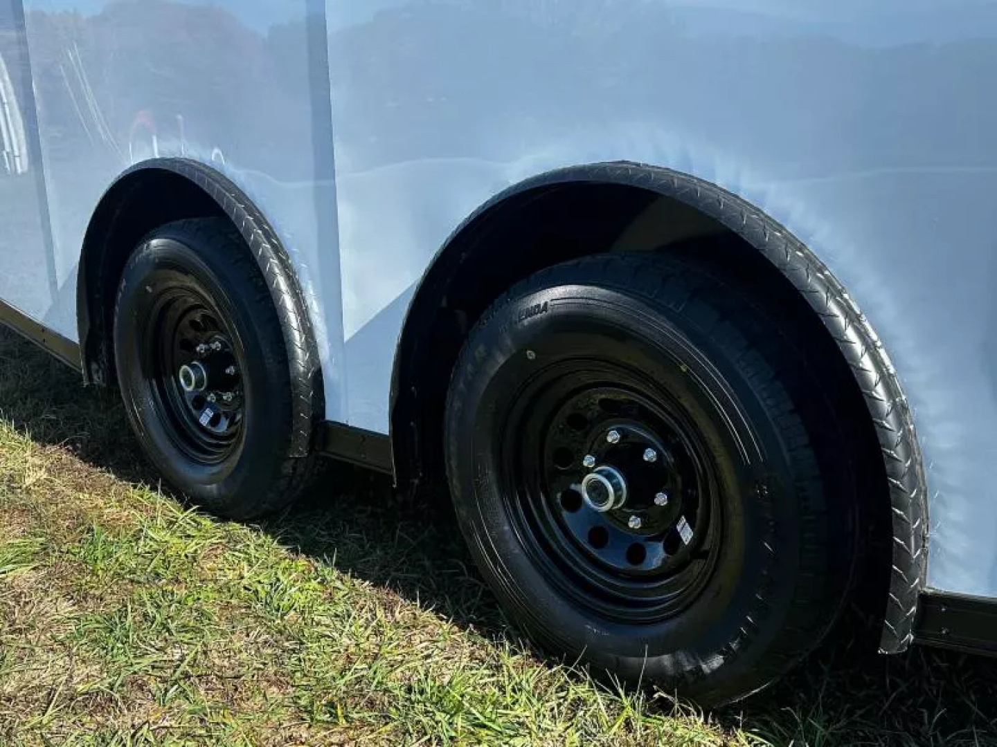 New 2026 Luxe 8.5X20 Race Trailer- Finished Interior-5200LB Torsion Axles-Blackout