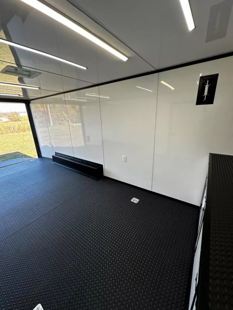 New 2026 Luxe 8.5X20 Race Trailer- Finished Interior-5200LB Torsion Axles-Blackout