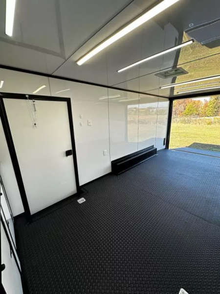 New 2026 Luxe 8.5X20 Race Trailer- Finished Interior-5200LB Torsion Axles-Blackout