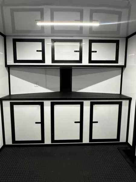 New 2026 Luxe 8.5X20 Race Trailer- Finished Interior-5200LB Torsion Axles-Blackout