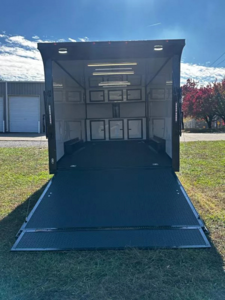 New 2026 Luxe 8.5X20 Race Trailer- Finished Interior-5200LB Torsion Axles-Blackout