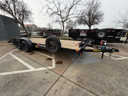 New 2026 Big Tex Trailers 70CH-20DT2B Car Hauler with winch