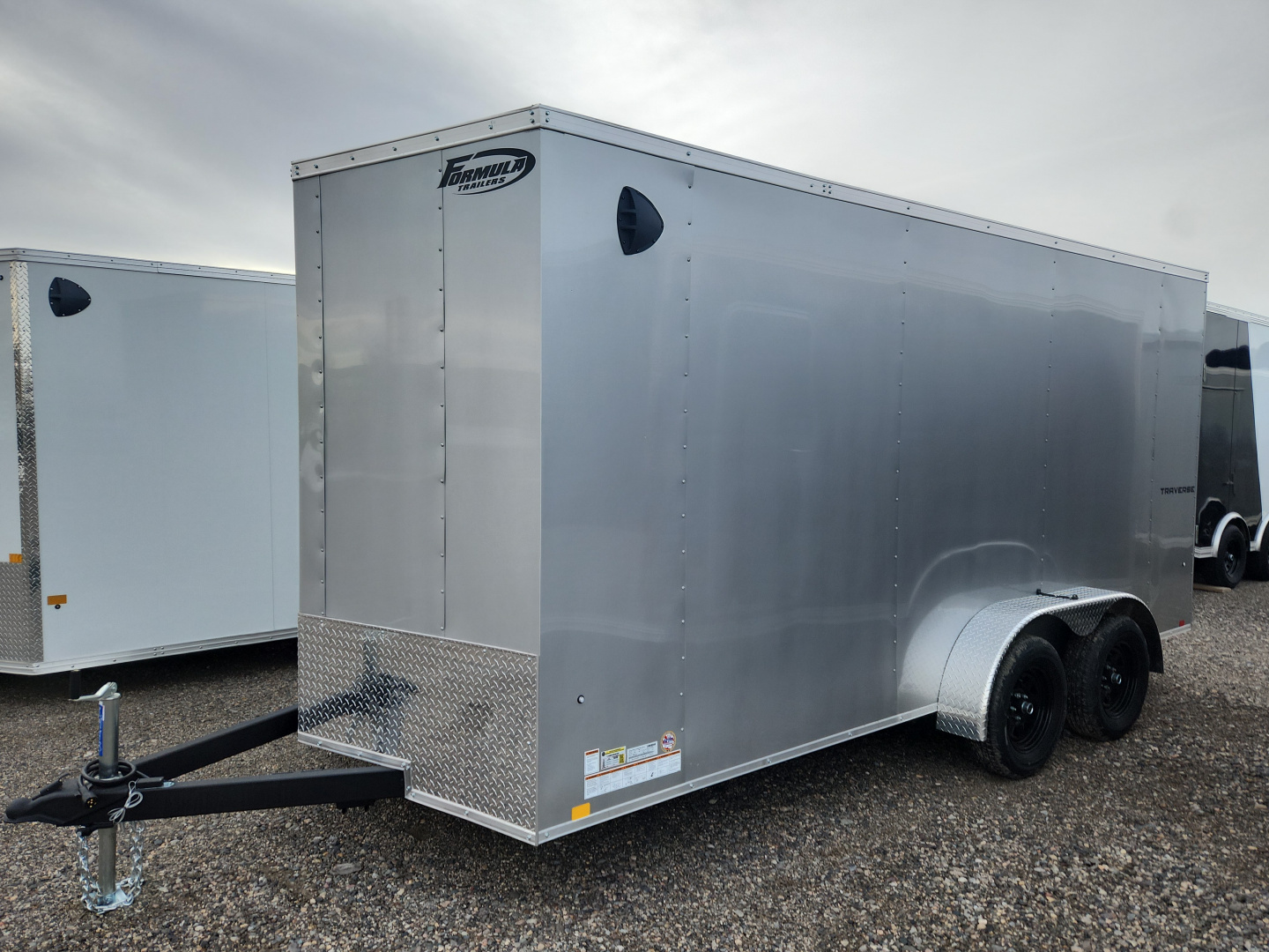 New 2026 Formula Trailers 7 X 16 TRAVERSE WITH RAMP Cargo / Enclosed Trailer